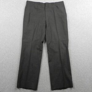 Allen Solly Pants Mens 36x29 Dress Slacks Suit Business‎ Formal Flat Front Brown